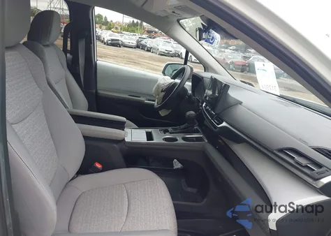 2025 Toyota Sienna Le из США, поврежденный, VIN 5TDKRKEC5SS252047